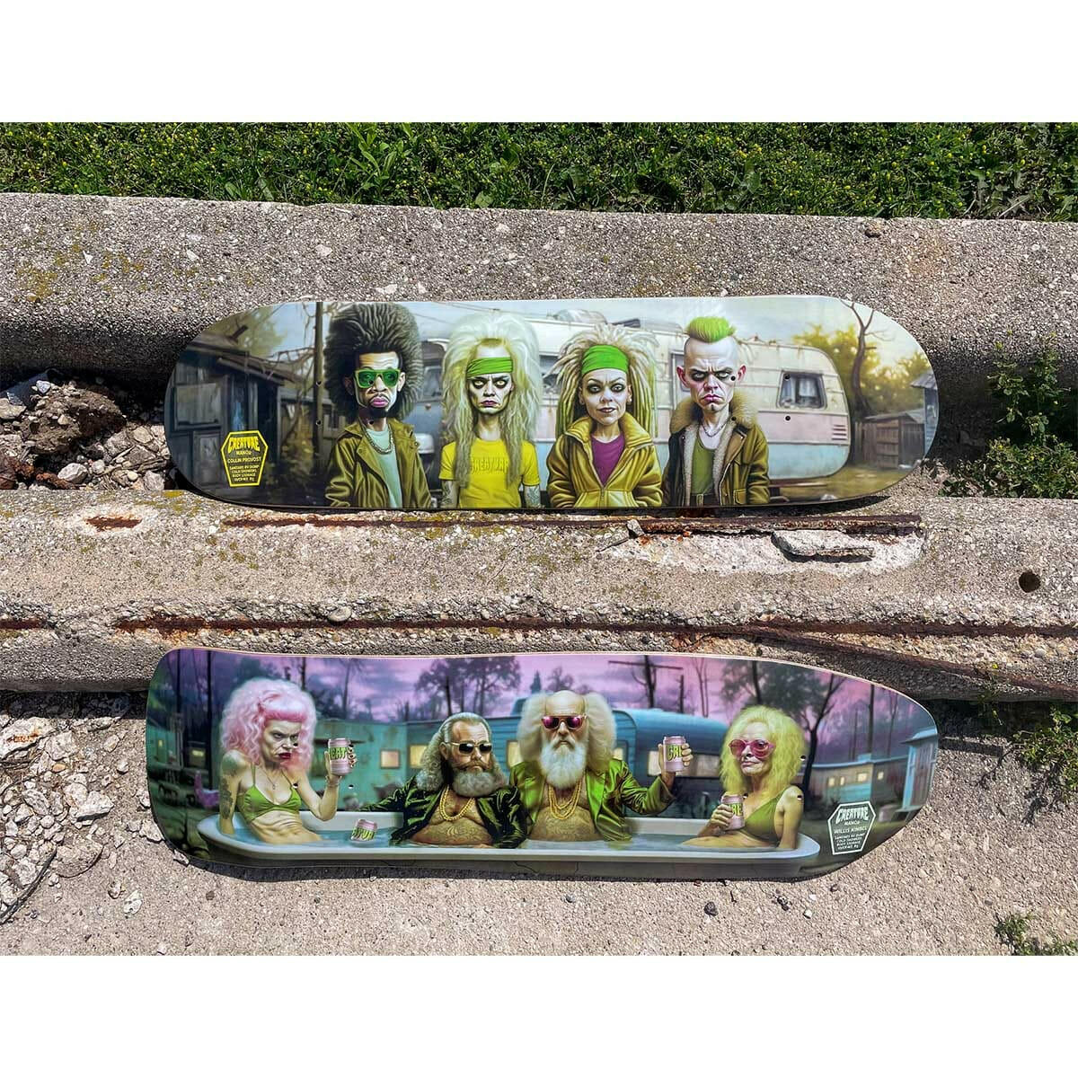 Creature - Willis Kimbel Manor VX 9.35 Skateboard Deck.
