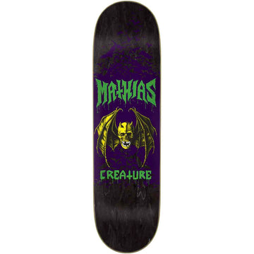 Creature Mathias Torres Skull Bat 8.51 Skateboard Deck