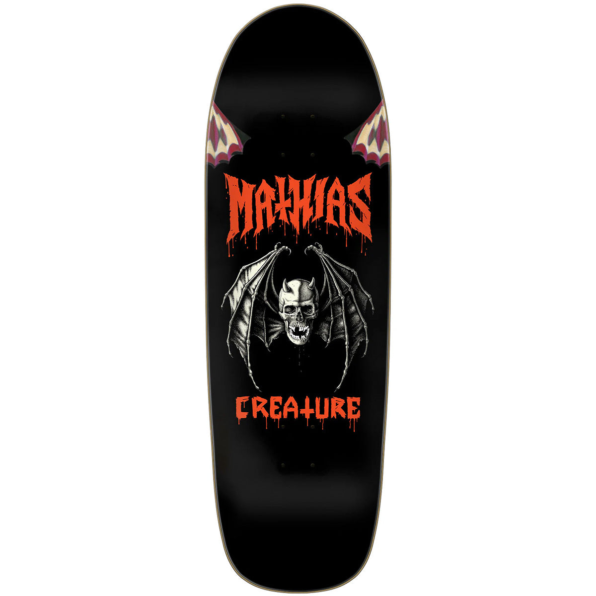 Creature Mathias Torres Skull Bat 9.55 Skateboard Deck