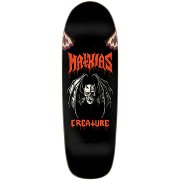 Creature Mathias Torres Skull Bat 9.55 Skateboard Deck