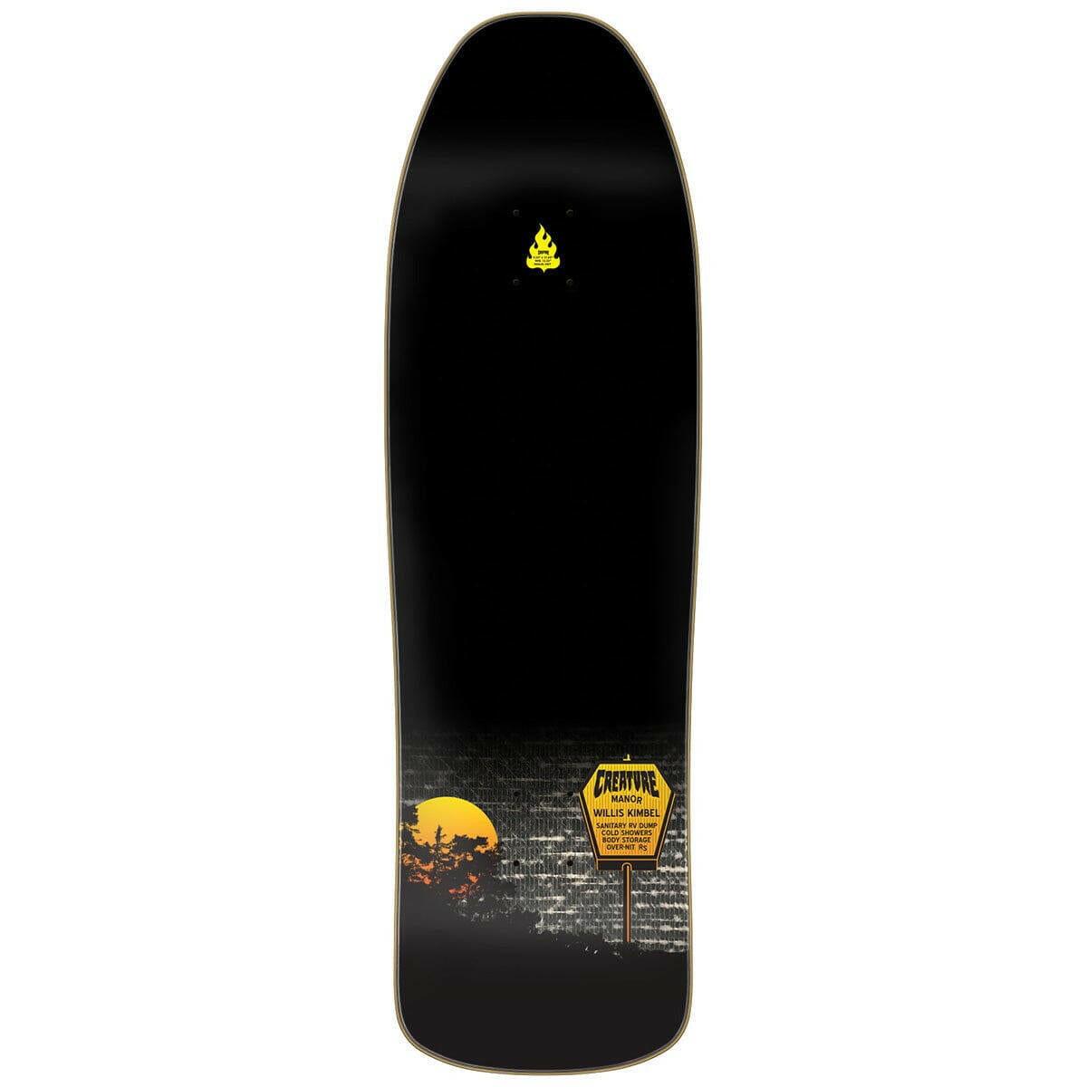 Creature - Willis Kimbel Manor VX 9.35 Skateboard Deck.