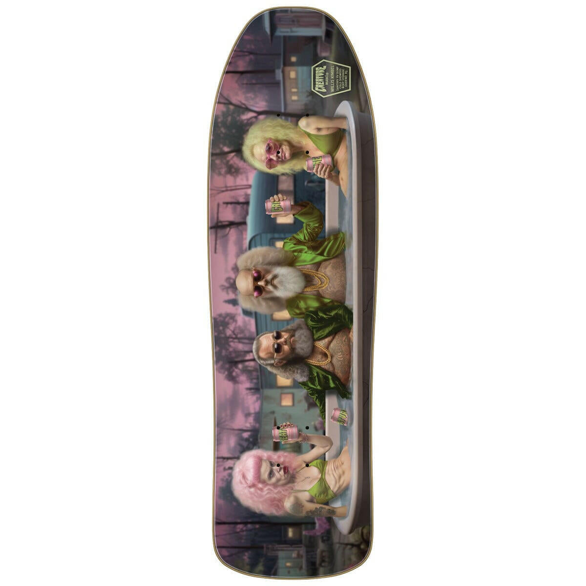 Creature - Willis Kimbel Manor VX 9.35 Skateboard Deck.
