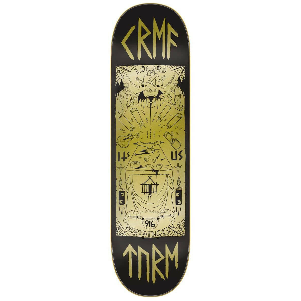 Creature - John Worthington Altar 8.6 Skateboard Deck.