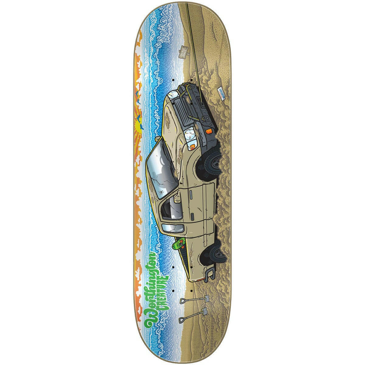 Creature - John Worthington Paradise VX 8.6 Skateboard Deck.