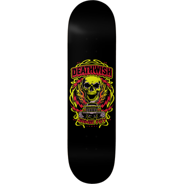 Deathwish - Jamie Foy Mash The Throttle 8.125 Skateboard Deck.