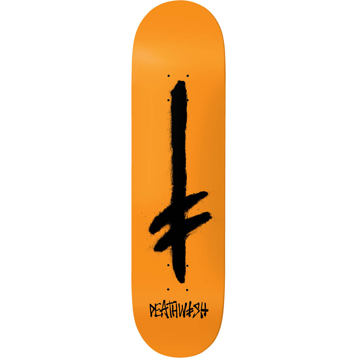 Deathwish - OG Gangspray Orange/Black 8.125 Skateboard Deck.