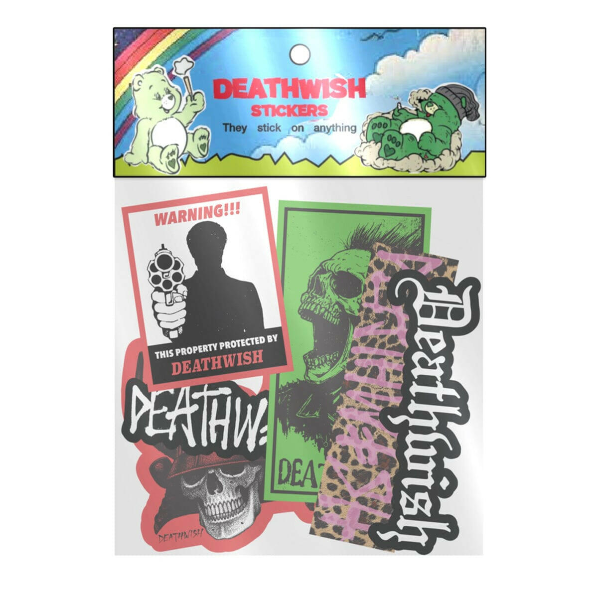 Deathwish - Warning Sticker Pack.
