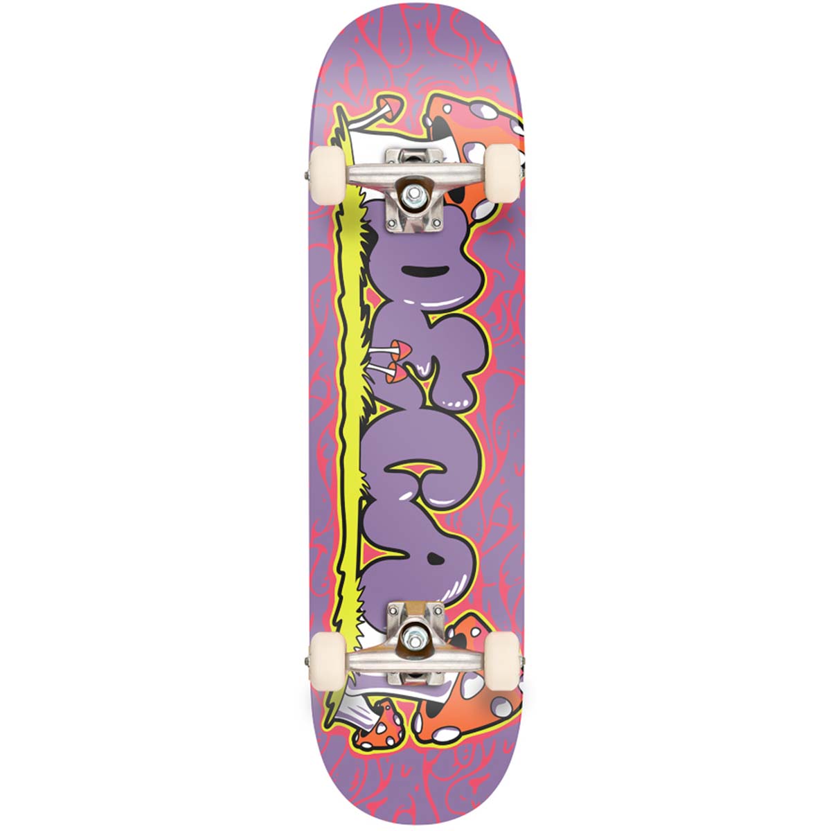 Deca Fun Guy Purple 8.25 Complete Skateboard