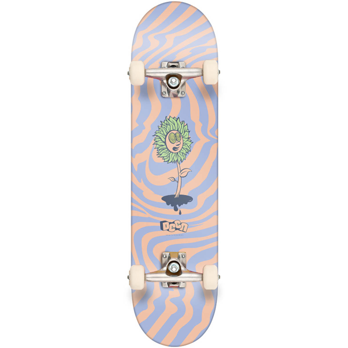 Deca Kids Timothy Micro Orange/Purple 6.5 Complete Skateboard
