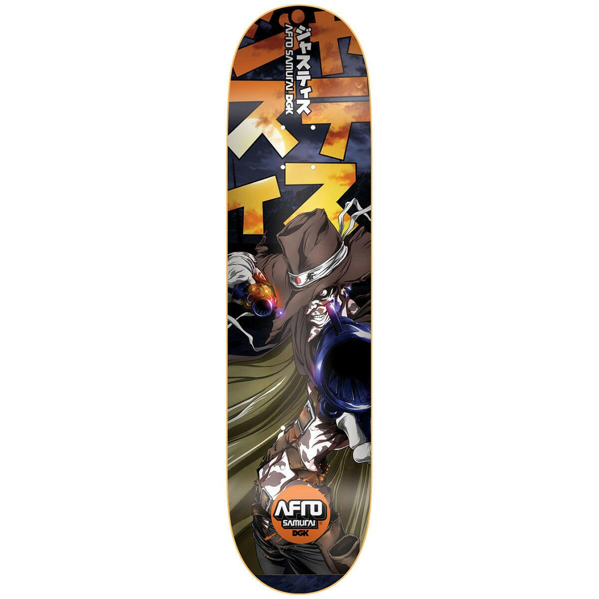 DGK - Afro Samurai Justice 8.1 Skateboard Deck.