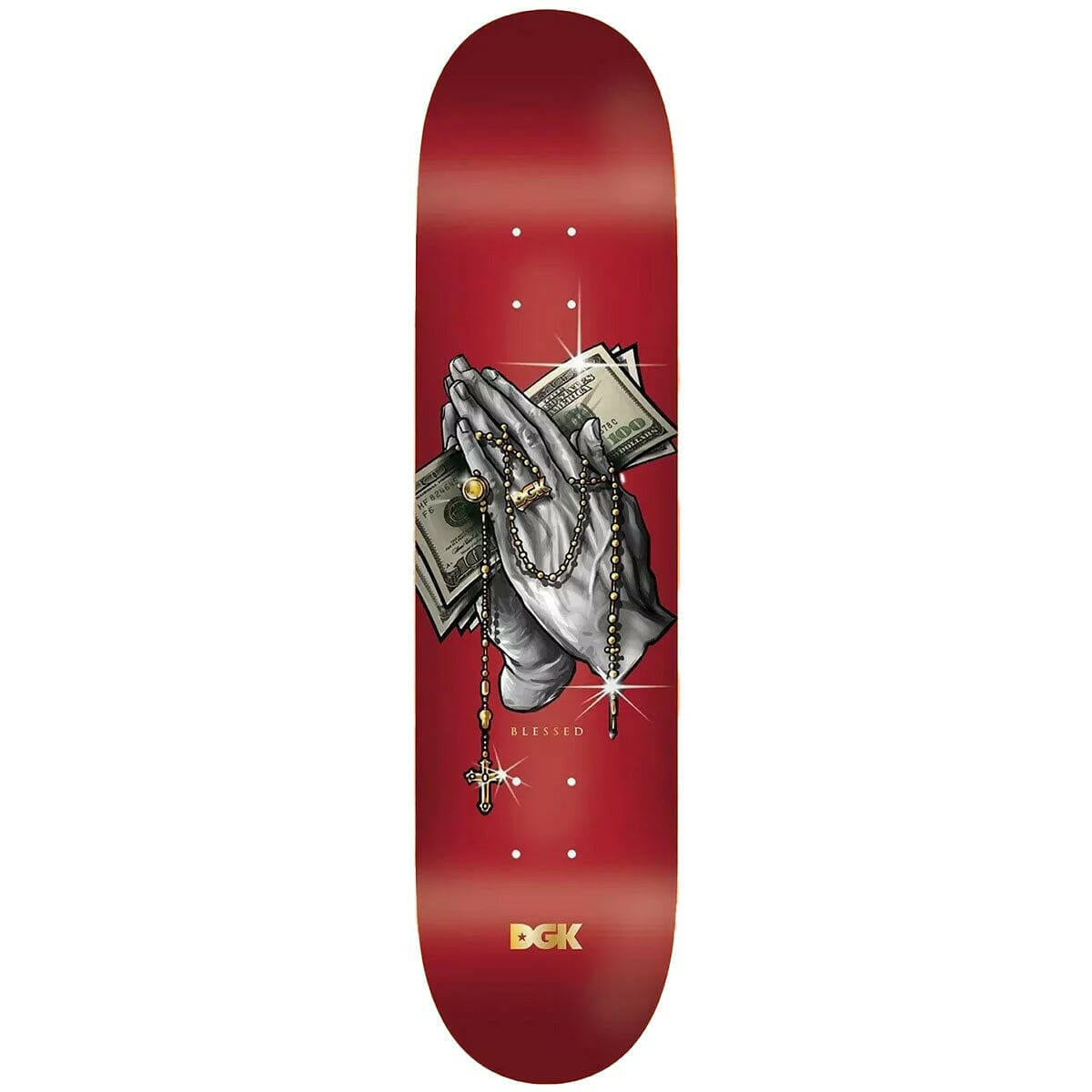 DGK - Blessed Lenticular 8.25 Skateboard Deck.