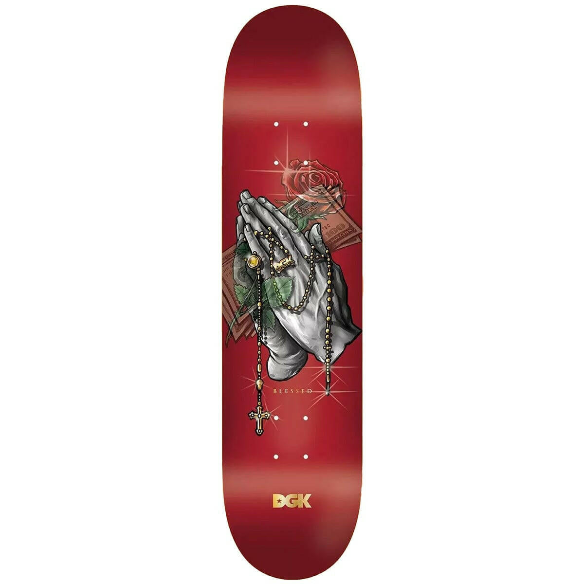 DGK - Blessed Lenticular 8.25 Skateboard Deck.
