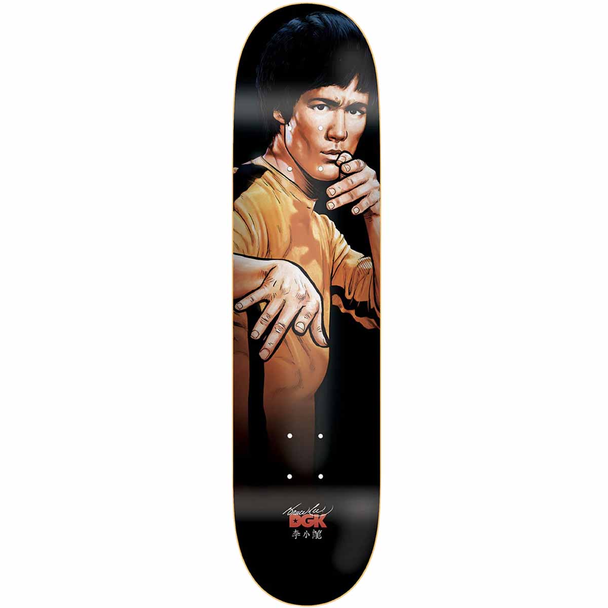 DGK Bruce Lee Dragon Lee Lenticular 8.25 Skateboard Deck 3