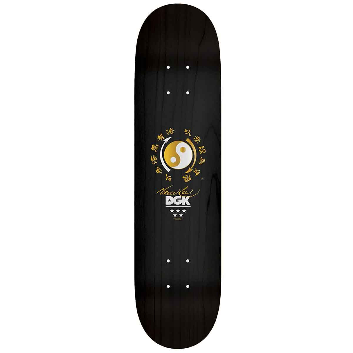 DGK Bruce Lee Focus 8.25 Skateboard Deck Top