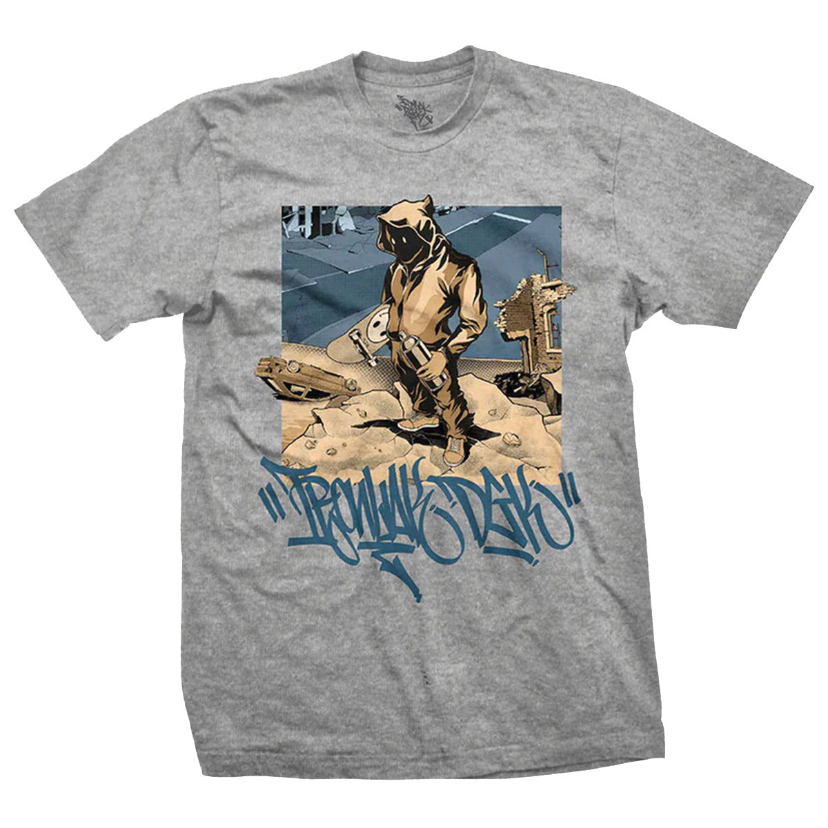DGK Ironlak Laquer Tee Heather Grey