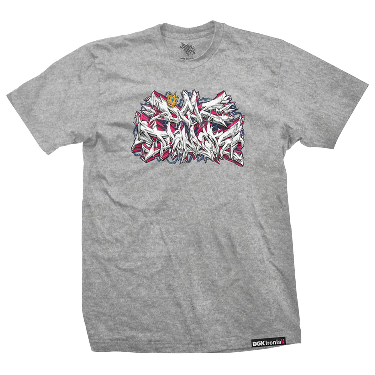 DGK Ironlak Volts Tee Ash Heather