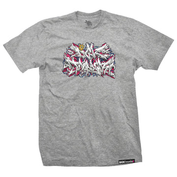 DGK Ironlak Volts Tee Ash Heather