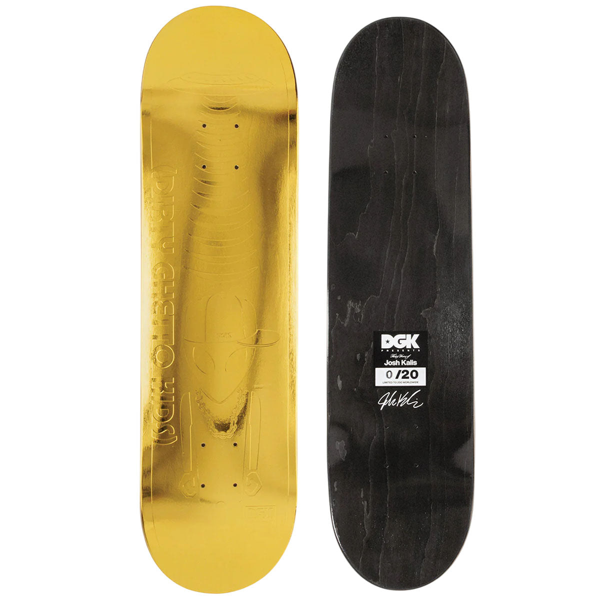 DGK Josh Kalis 30 Years 8.06 Skateboard Deck 10