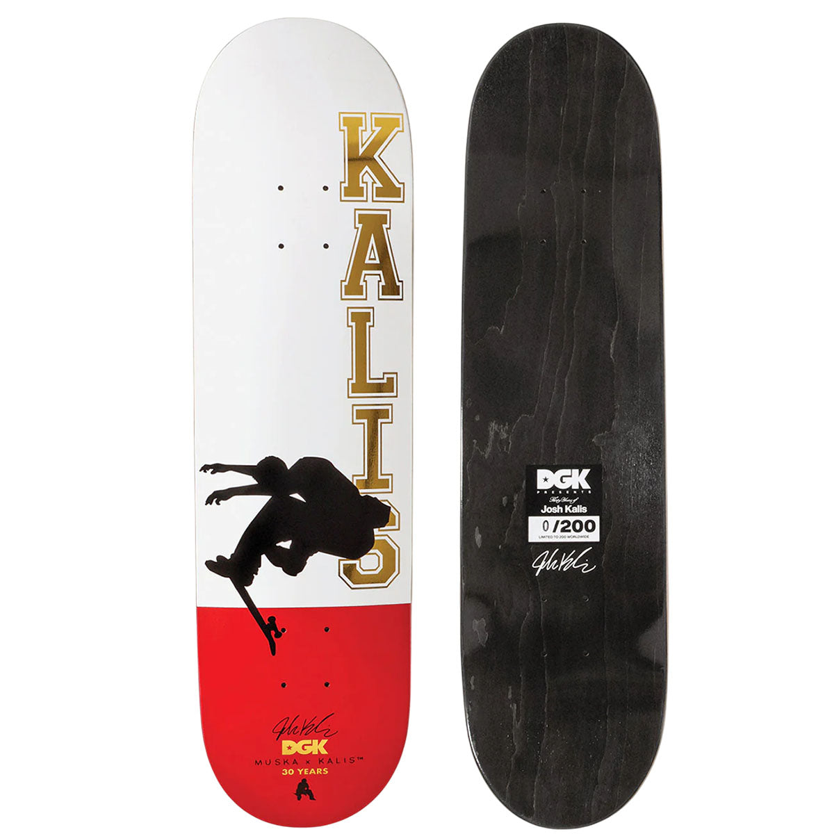 DGK Josh Kalis 30 Years 8.06 Skateboard Deck 3