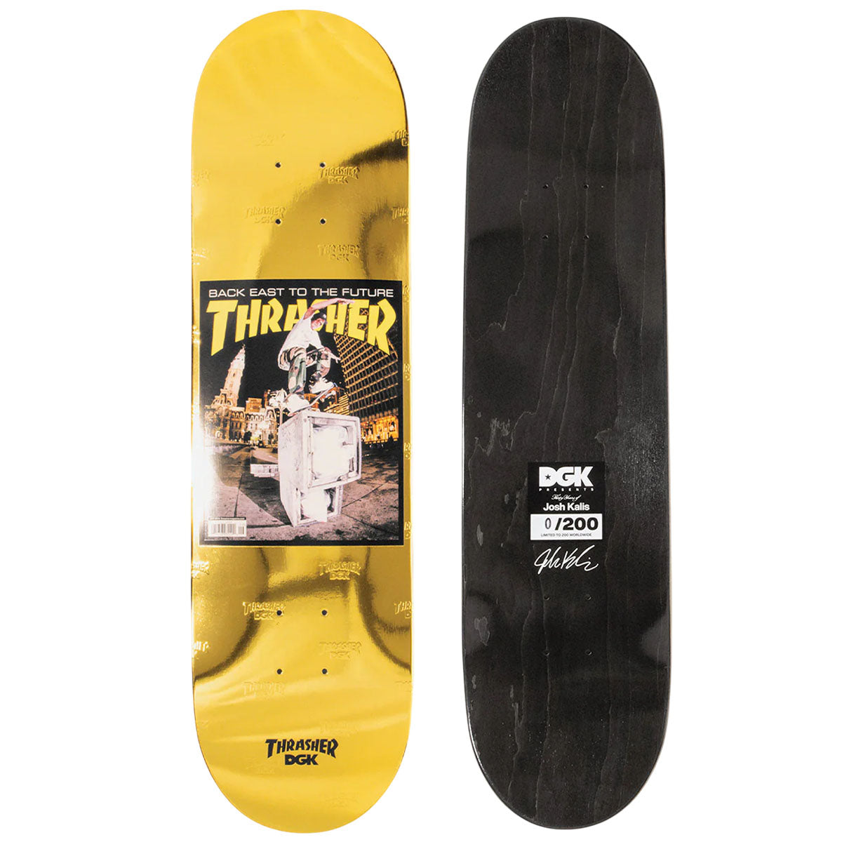 DGK Josh Kalis 30 Years 8.06 Skateboard Deck 4