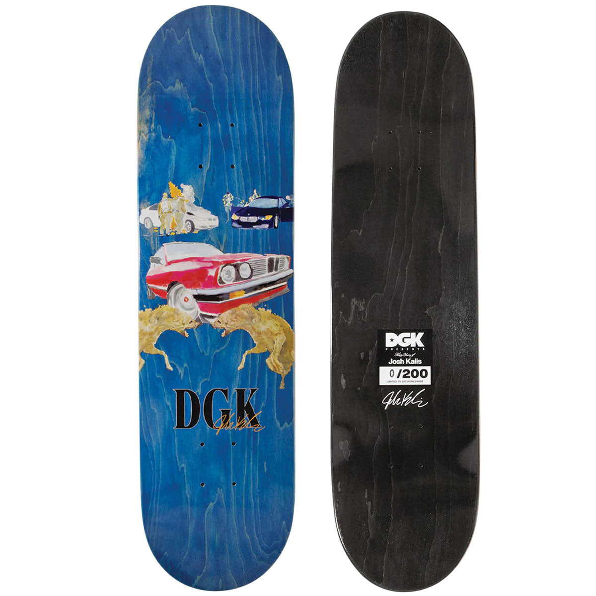 DGK Josh Kalis 30 Years 8.06 Skateboard Deck 5