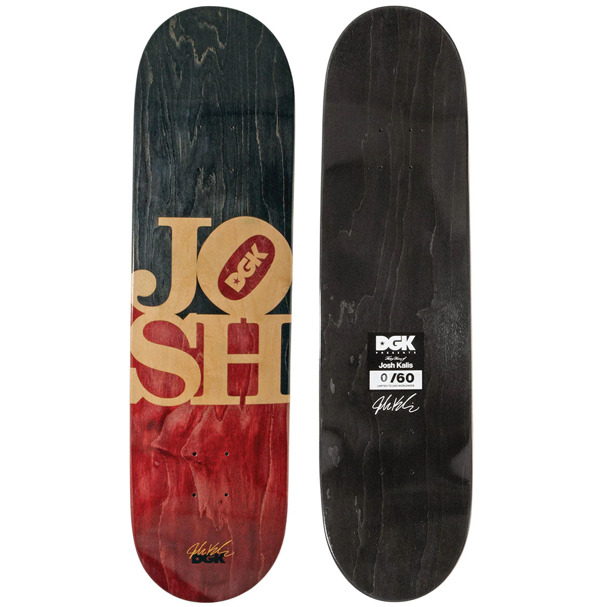 DGK Josh Kalis 30 Years 8.06 Skateboard Deck 8
