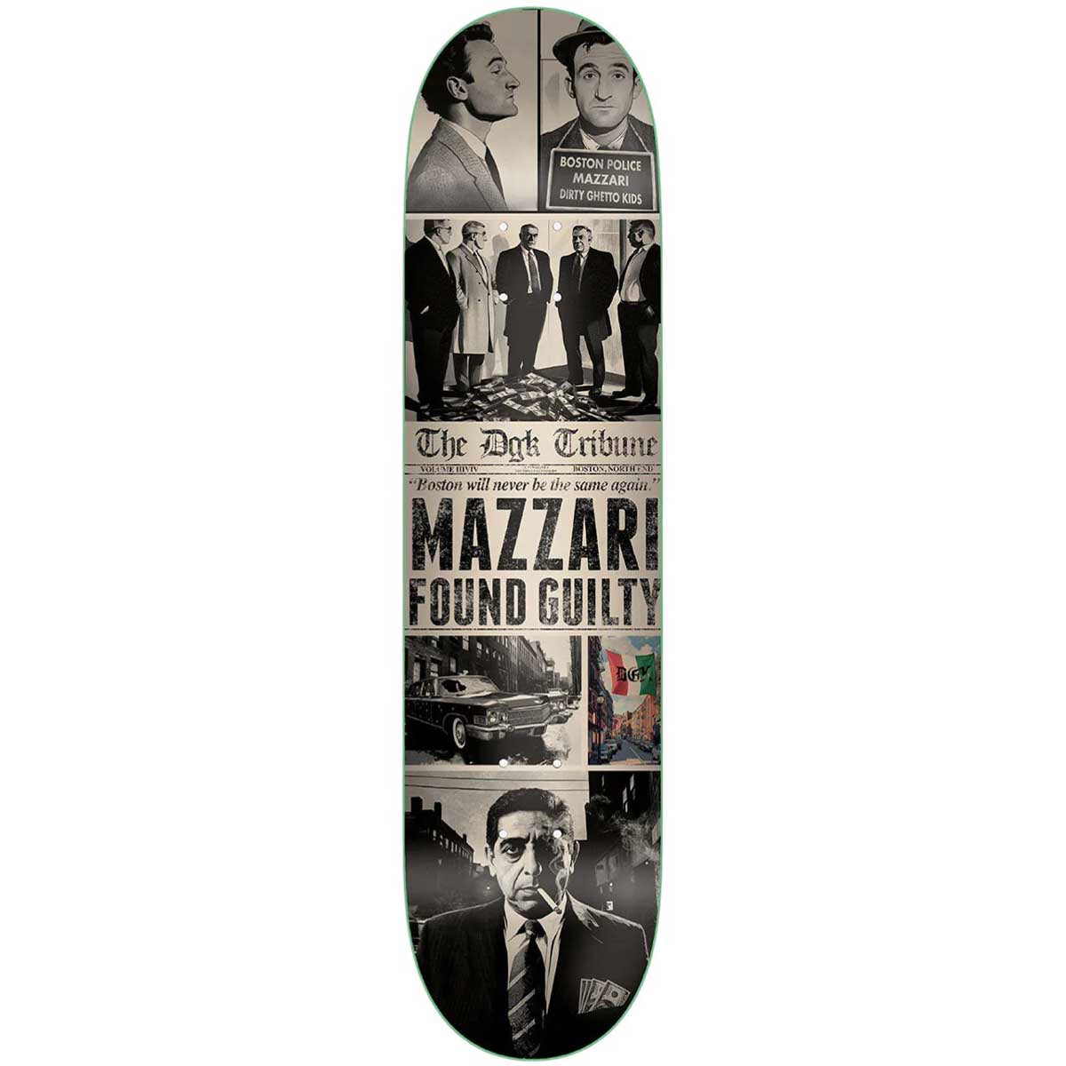 DGK Will Mazzari Gangland 8.25 Skateboard Deck