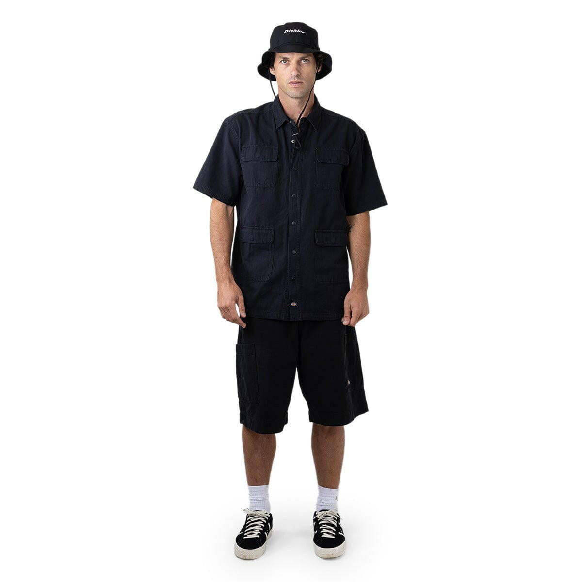 Dickies - 42283 Cargo Ripstop 13" Loose Fit Shorts Black.