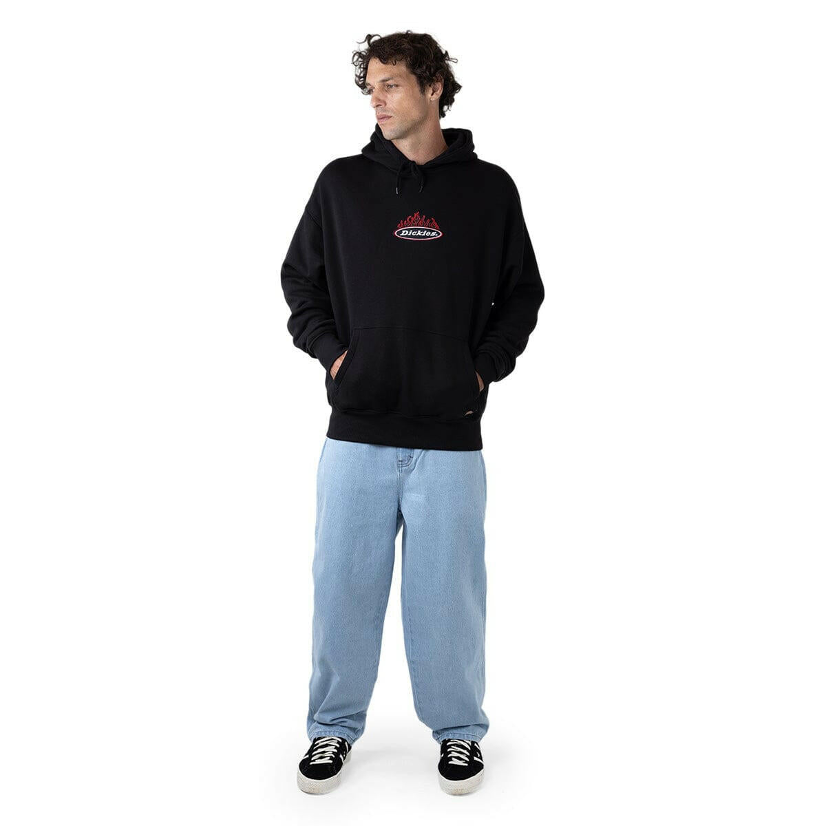 Dickies - 5 Pocket Baggy Work Jeans Light Indigo.