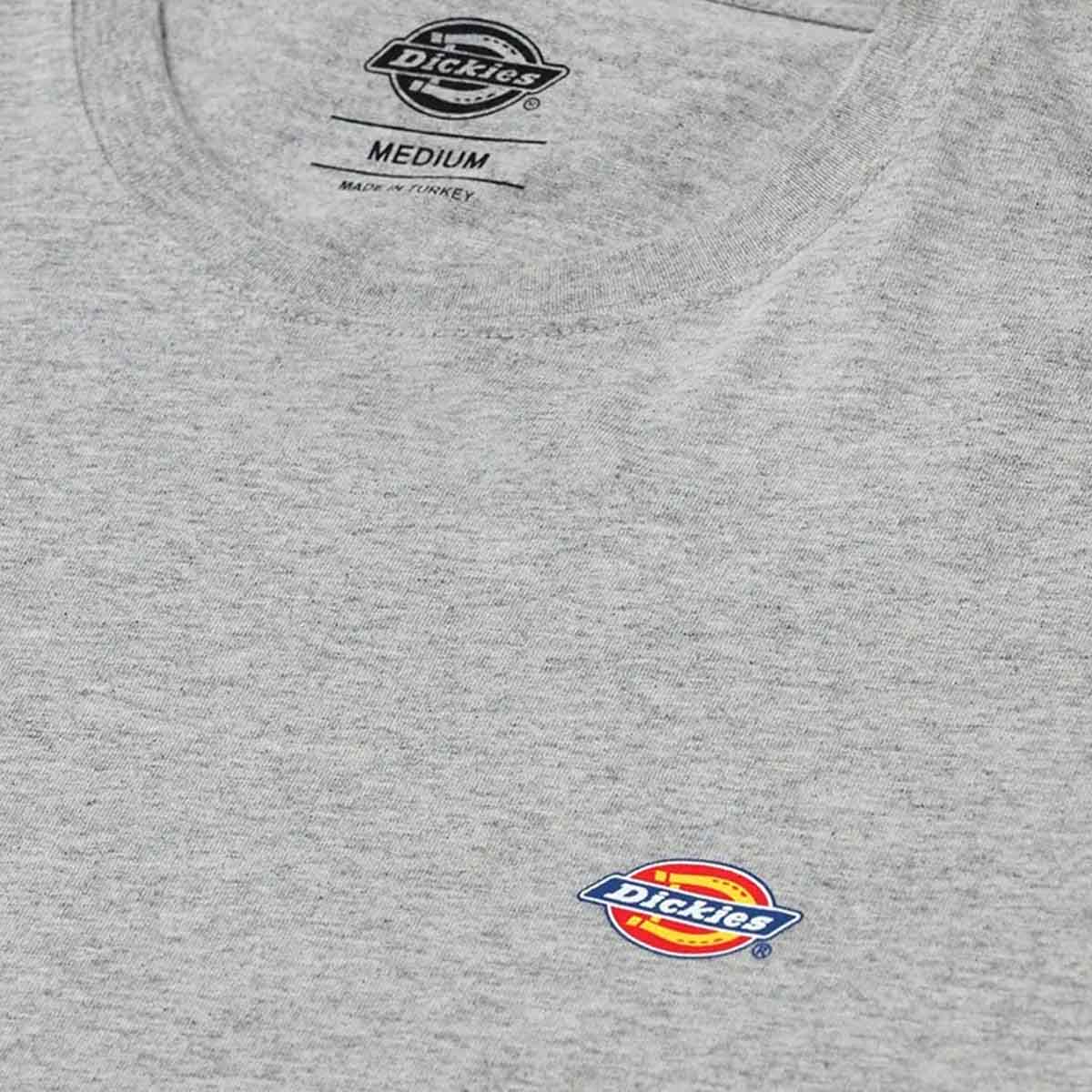 Dickies Mapleton Tee Grey Marle Detail