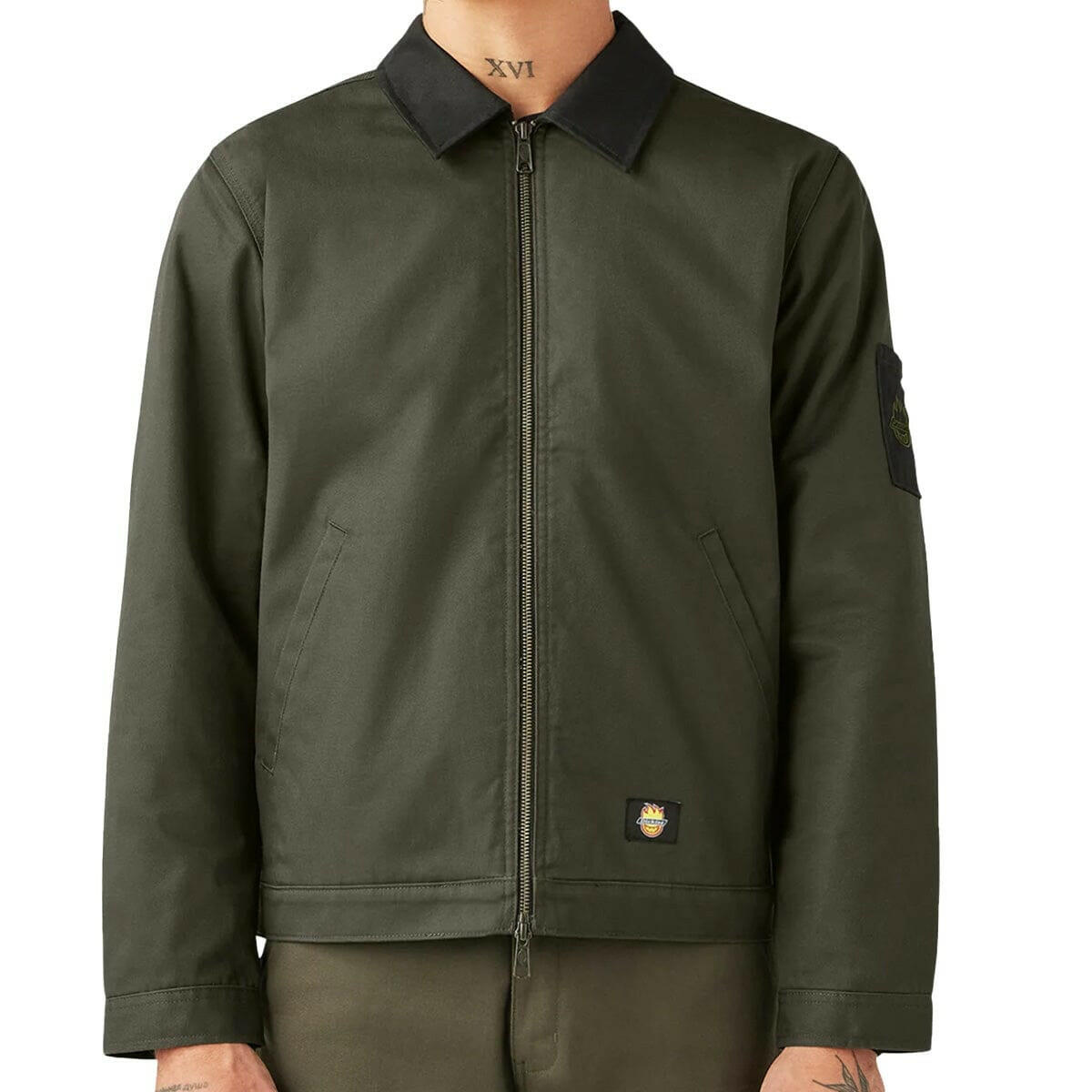 Dickies - X Spitfire Jacket Olive Green.
