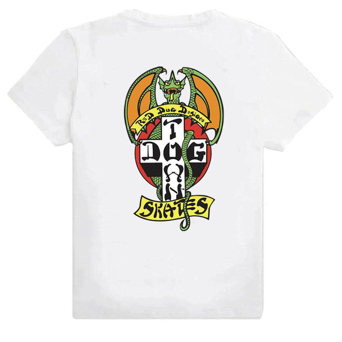 Dogtown - Red Dog OG 70's Tee White.