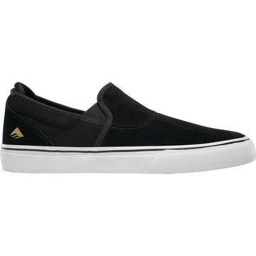 Emerica - Wino G6 Slip On Shoes Black/White/Gold.