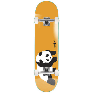 Enjoi Panda Orange Complete Skateboard