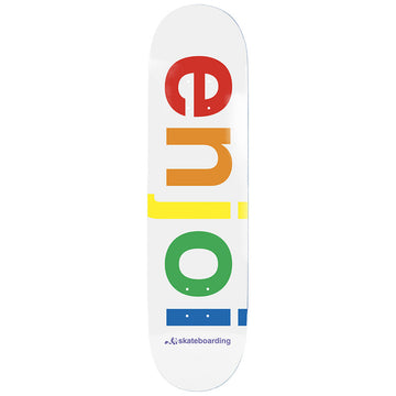 Enjoi Spectrum White Skateboard Deck