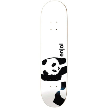 Enjoi Whitey Panda Logo Skateboard Deck.