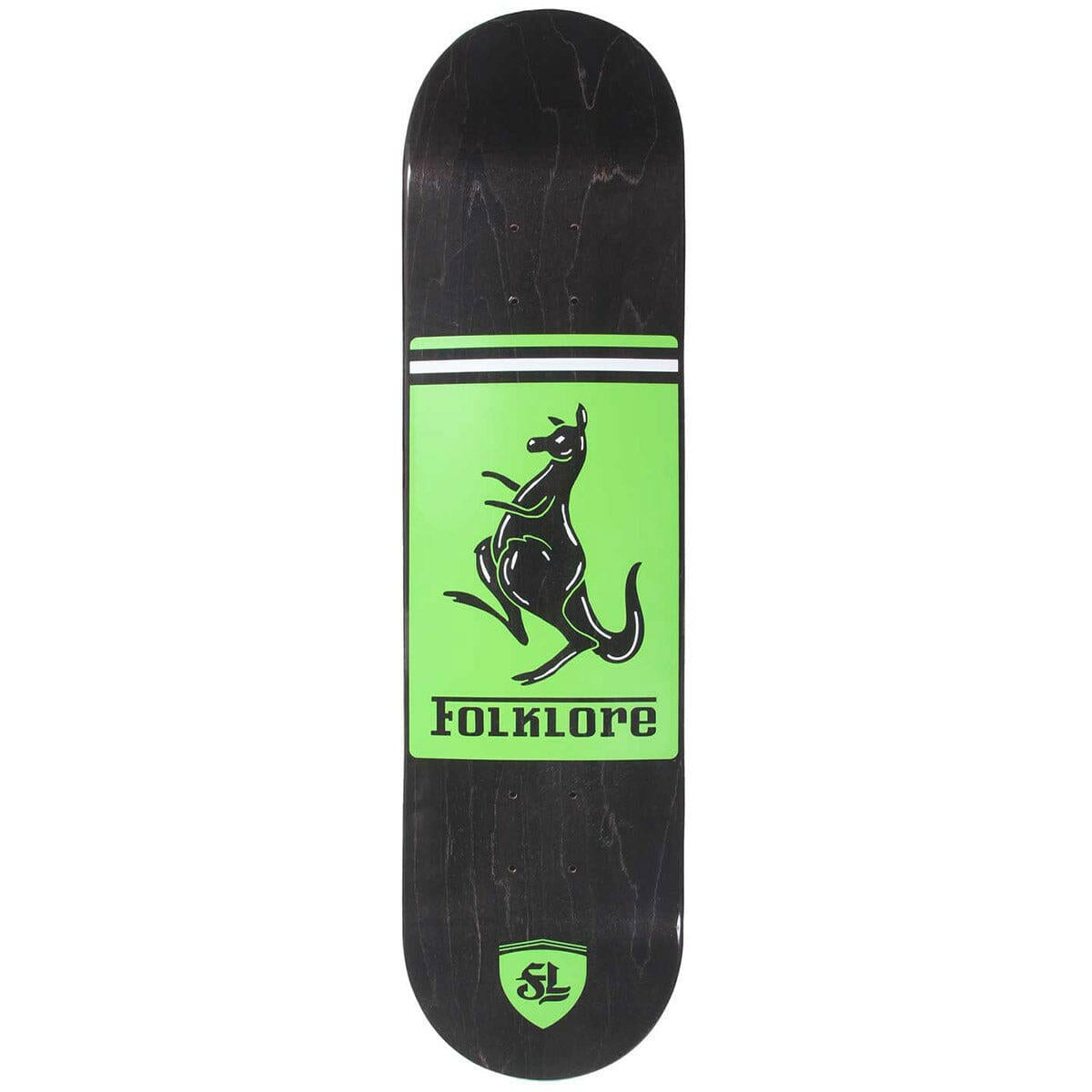Folklore - Roo Power Green 8.5 Skateboard Deck.