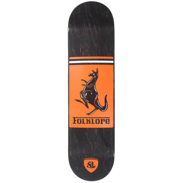 Folklore - Roo Power Orange 8.0 Skateboard Deck.