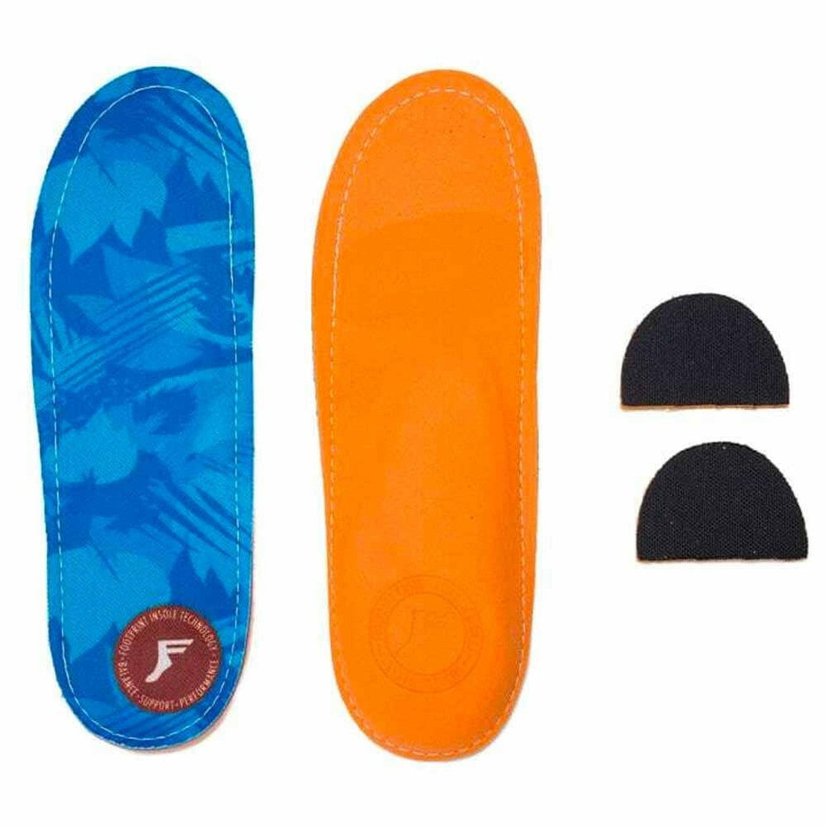 Footprint kingfoam orthotic low blue camo back insoles
