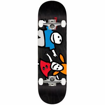 Foundation Whipper Snapper Black 7.38 Complete Skateboard