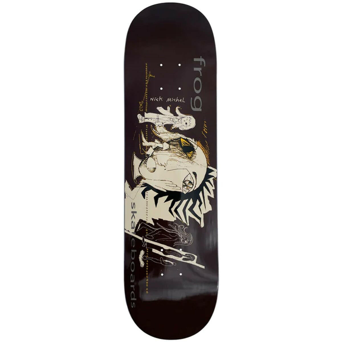 Frog - Nick Michel Screamers 8.25 Skateboard Deck.