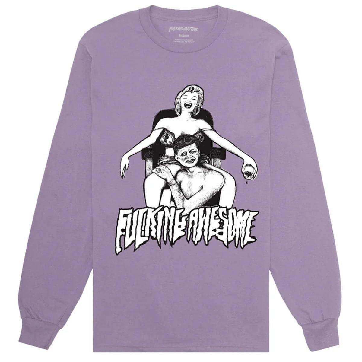 Fucking Awesome - Bombshell L/S Tee Violet.