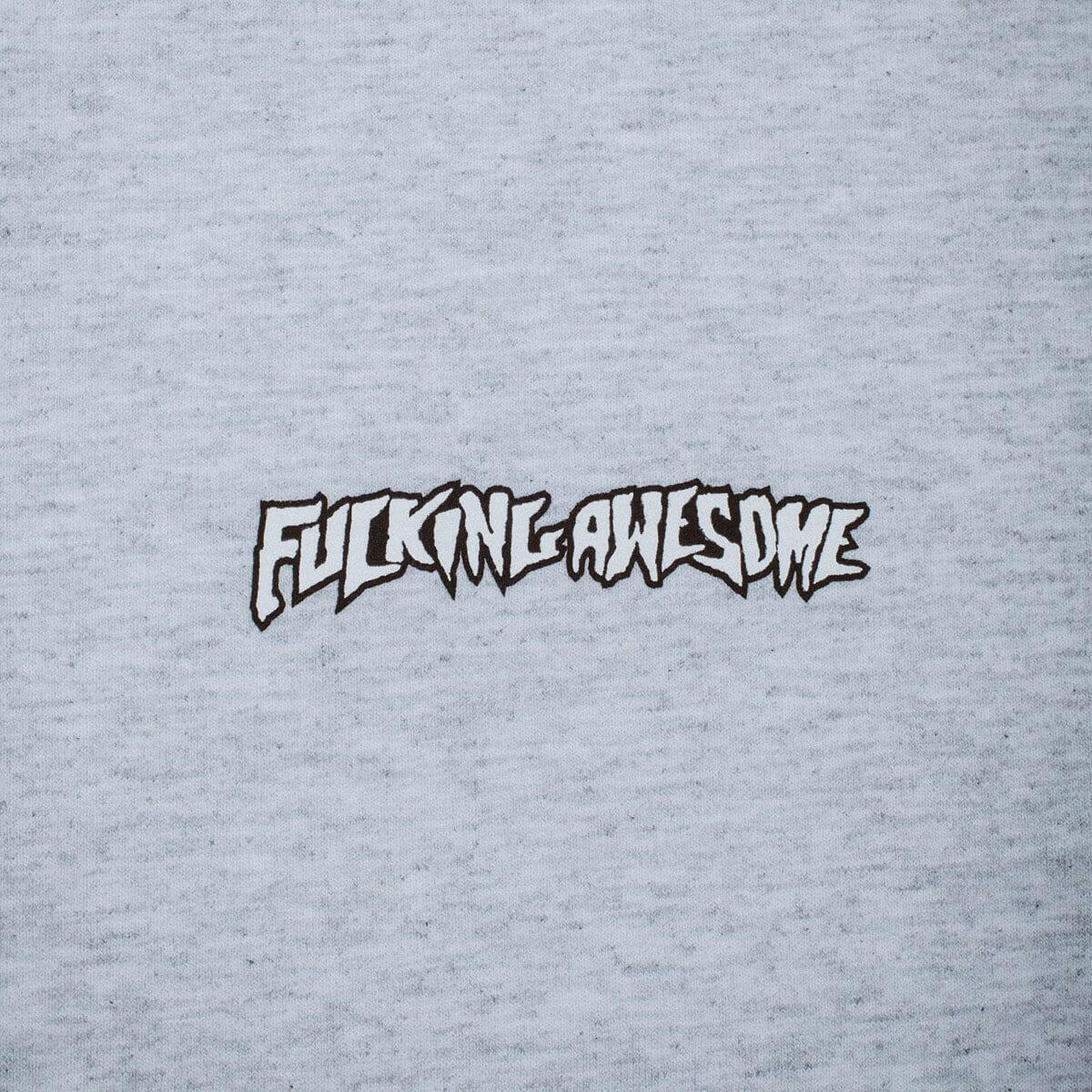 Fucking Awesome - Little Stamp Crew Heather Grey.