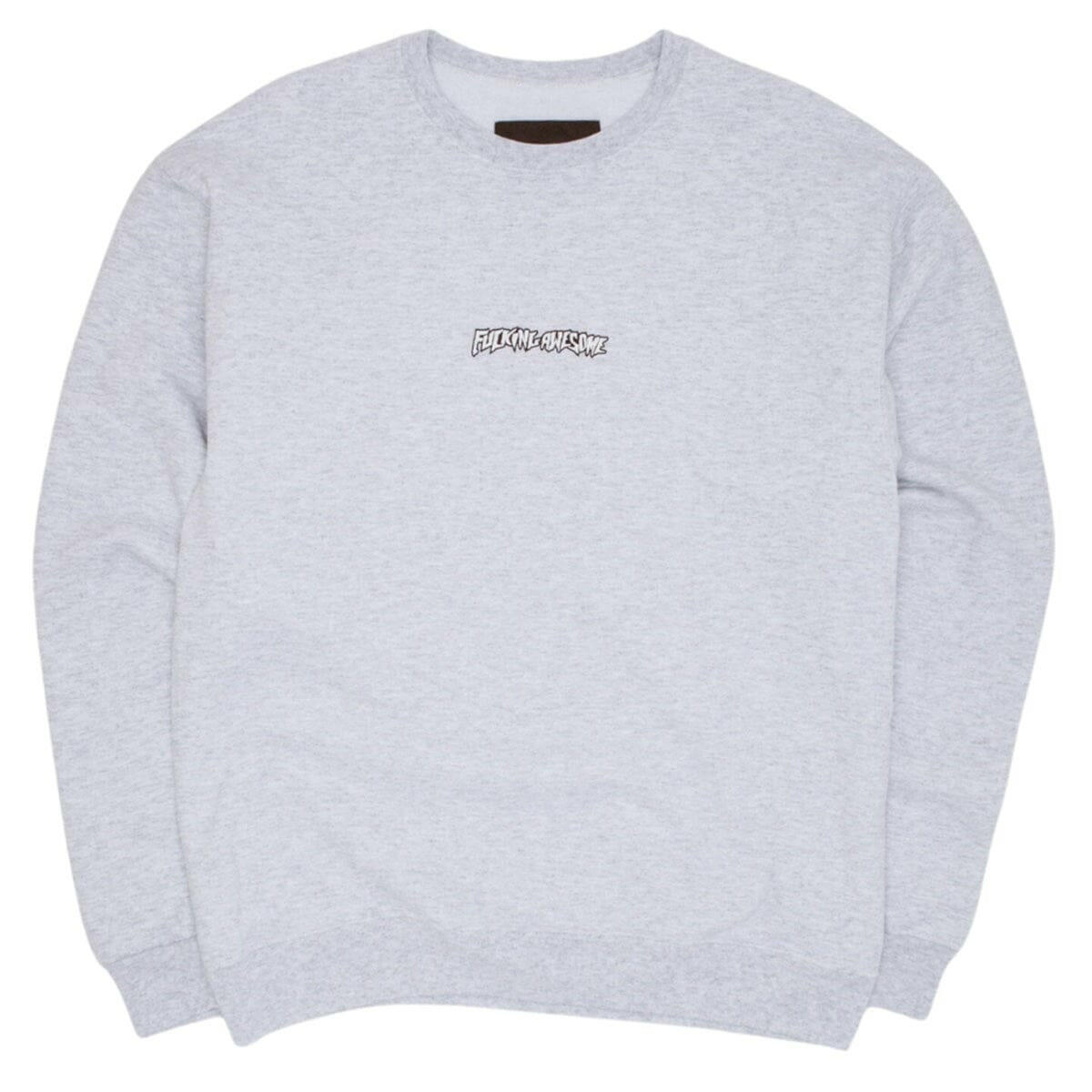 Fucking Awesome - Little Stamp Crew Heather Grey.