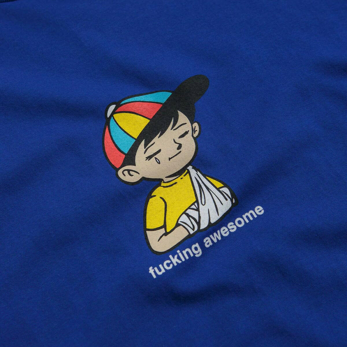 Fucking Awesome - Wanto Kid Tee Royal.