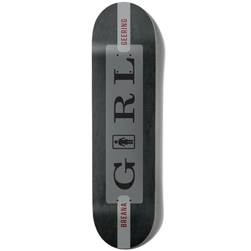 Girl Breana Geering Serif Skateboard Deck.