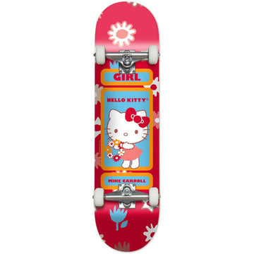 Girl Mike Carroll Hello Kitty 7.75 Complete Skateboard.