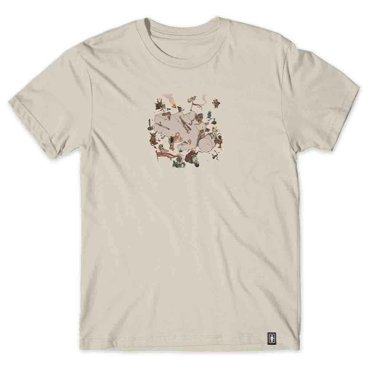 Girl - Monumental OG Tee Sand.