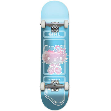 Girl Niels Bennett Hello Kitty 50th 8.0 Complete Skateboard.