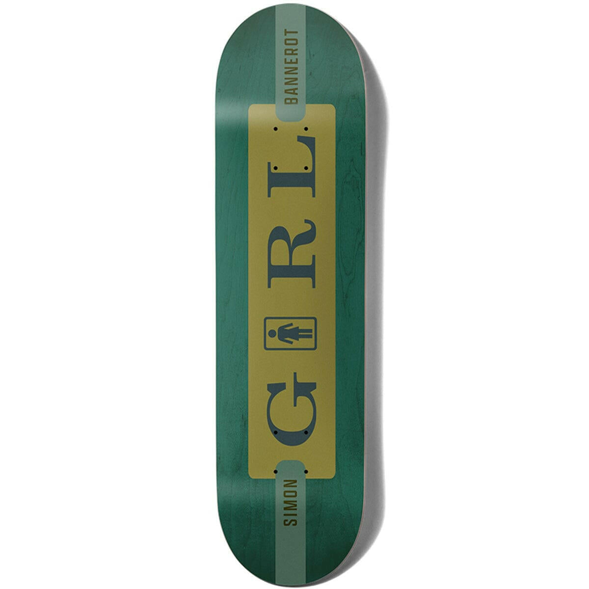 Girl - Simon Bannerot Serif Twin 8.25 Skateboard Deck.